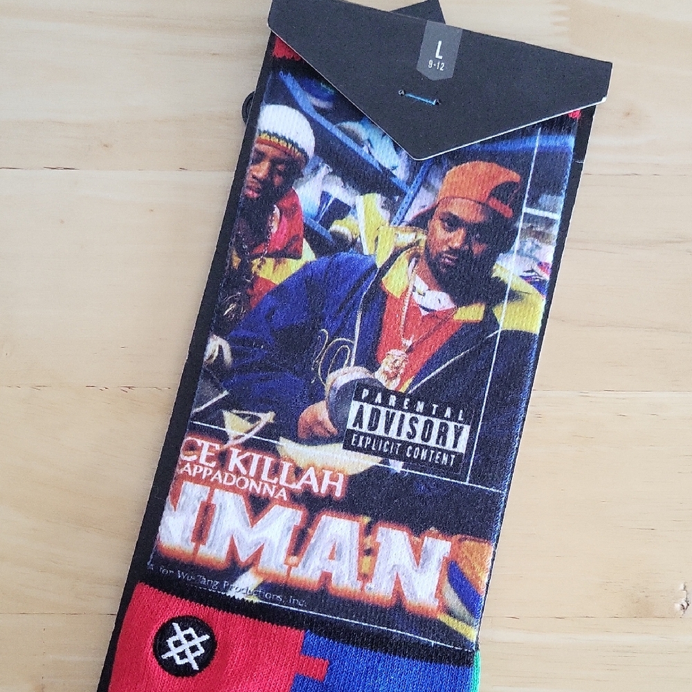 NWT Stance Ghostface Killah Ironman Limited Edition Socks